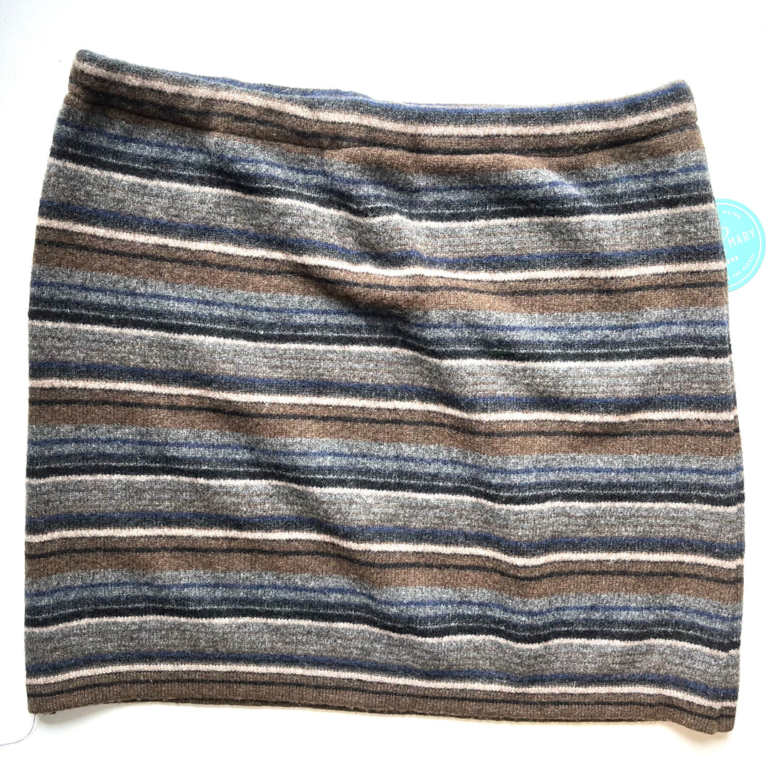 Striped Bun Warmer Skirt