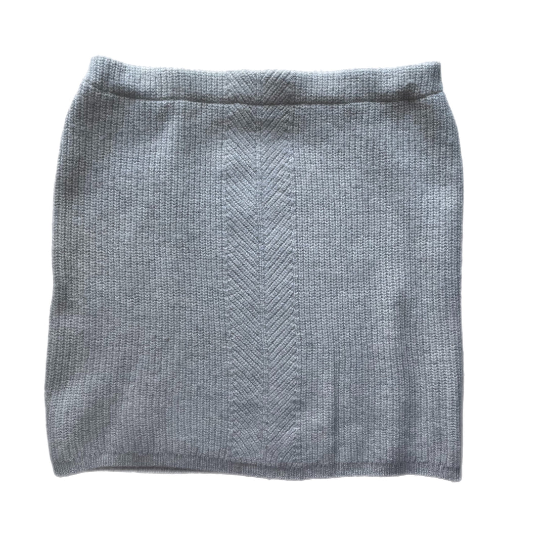 Womens Grey Bun Warmer Skirt