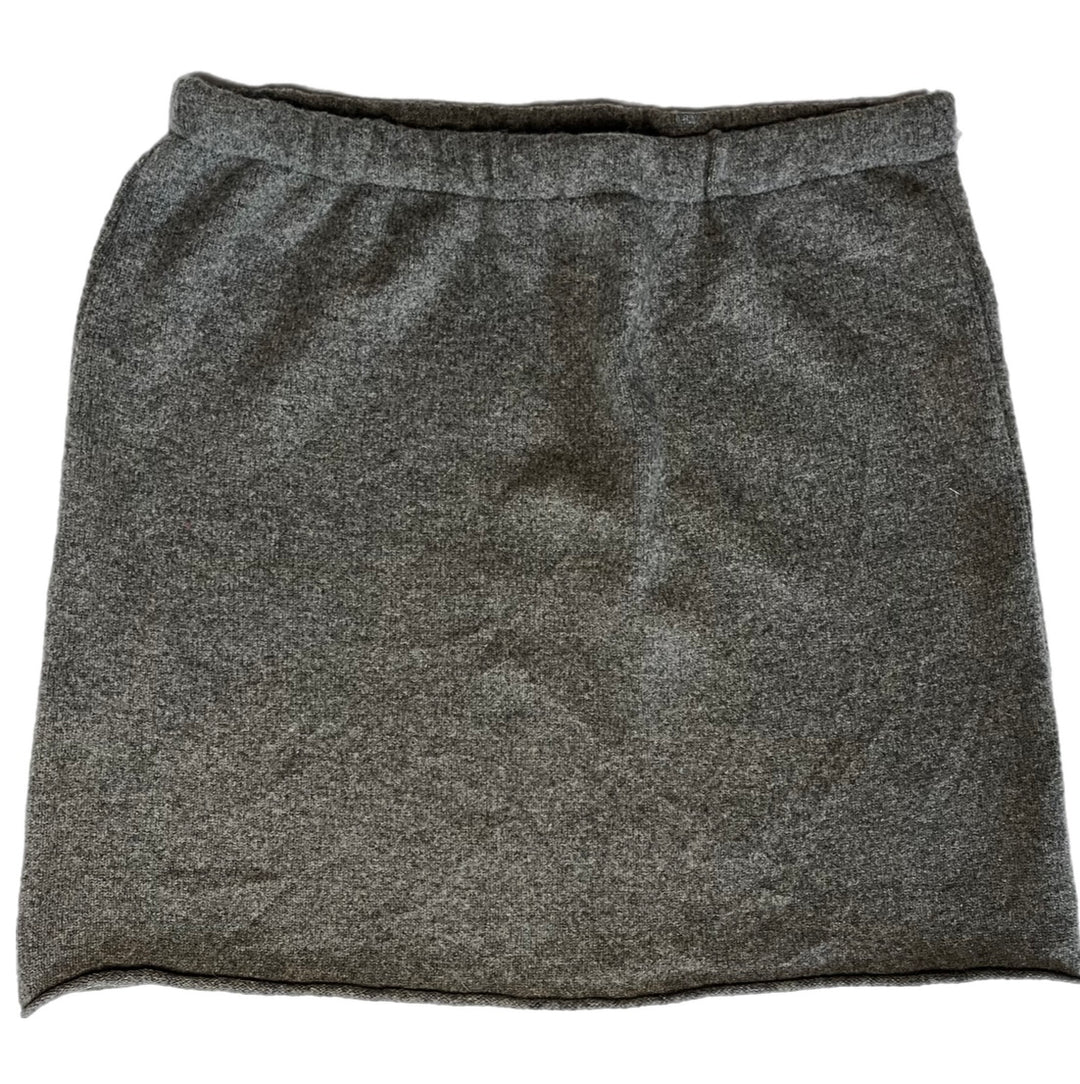 Grey Bun Warmer Skirt