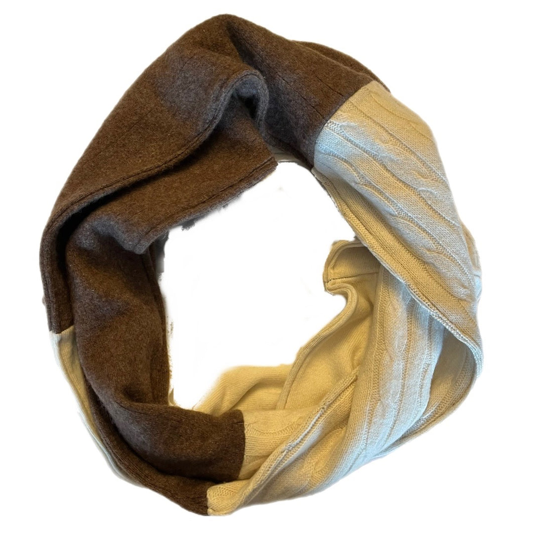 Neutral Circle Scarf