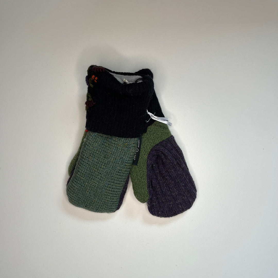 Green & Purple Mittens