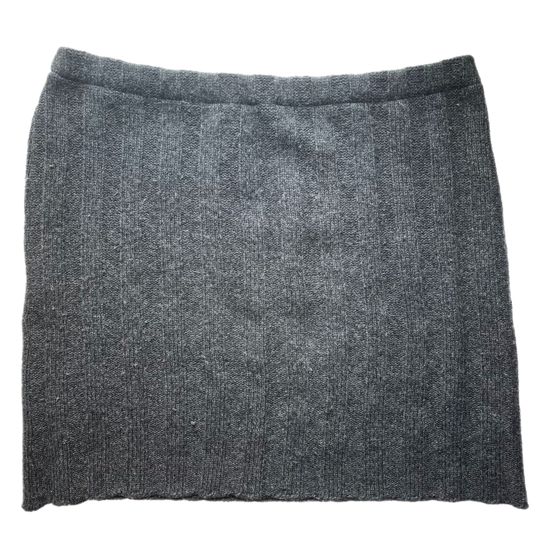 Womens Grey Bun Warmer Skirt