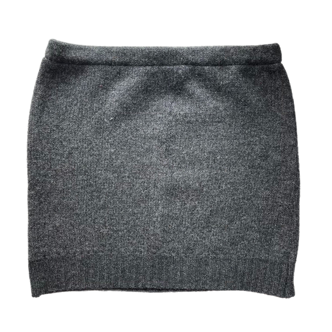Womens Charcoal Bun Warmer Skirt