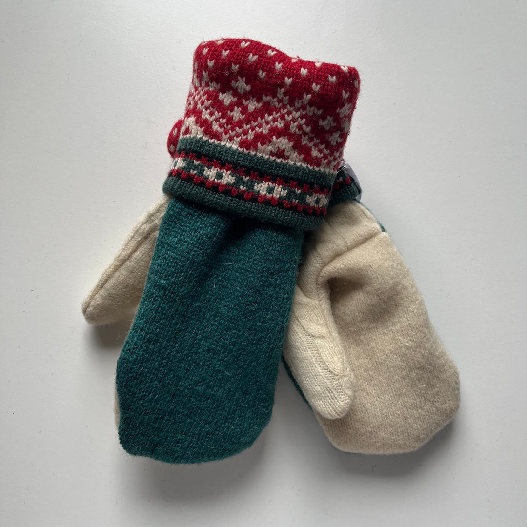 Red & Green Mittens