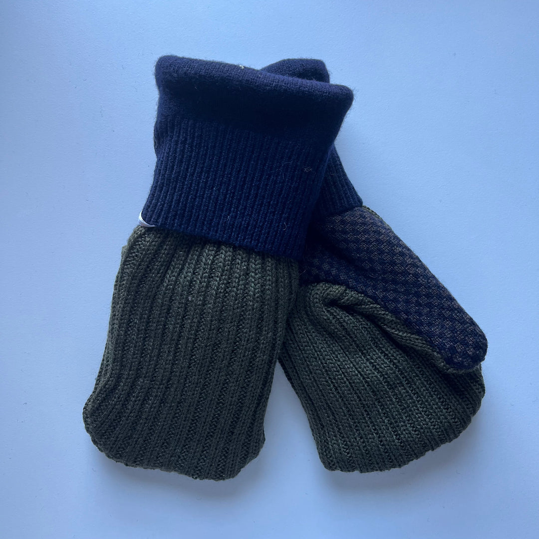 Green & Blue Mittens