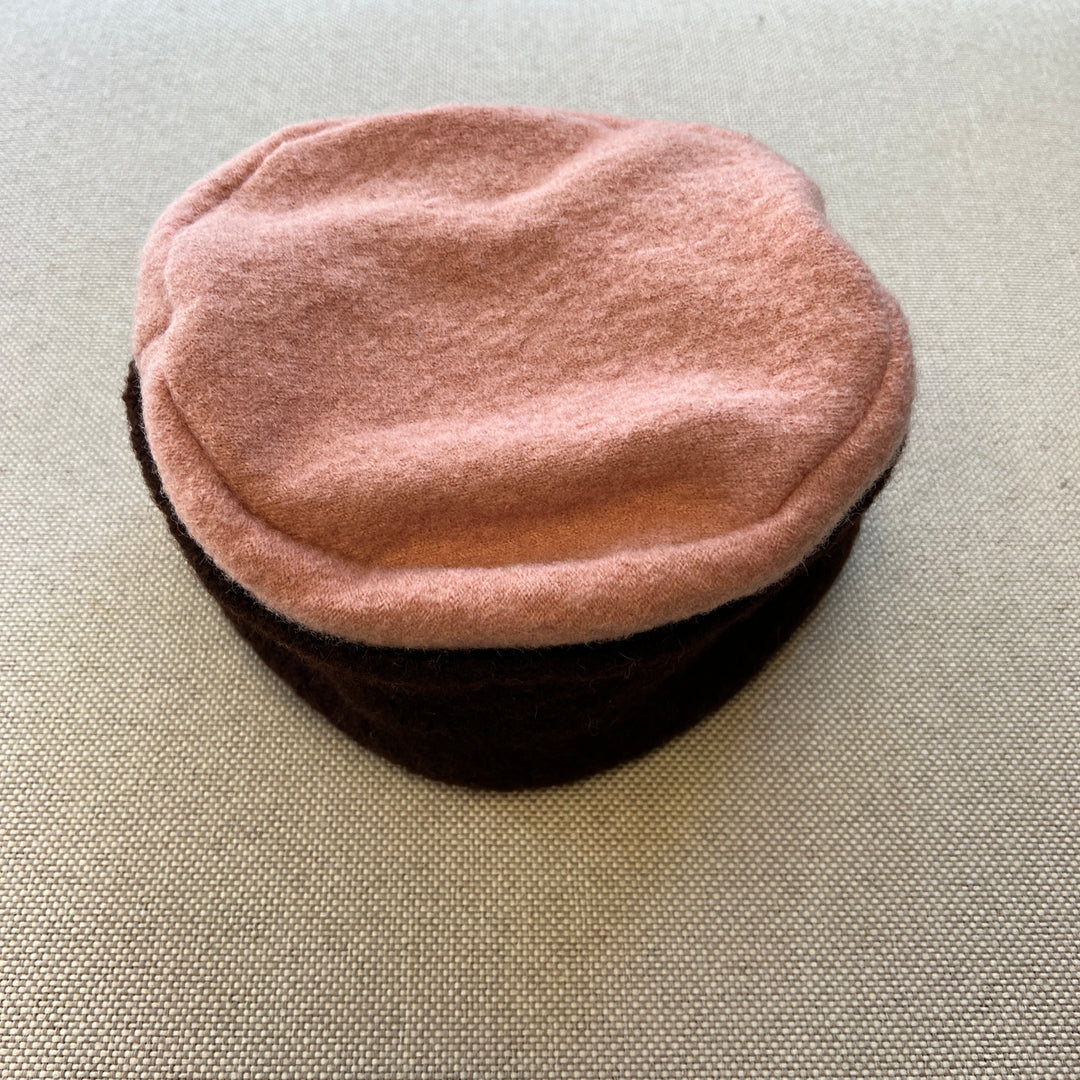 Kids Hat 139 Sale, Brown & Blush