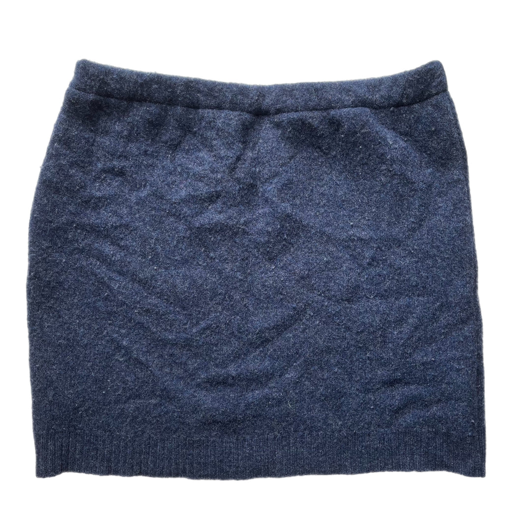 Womens Navy Blue Bun Warmer Skirt