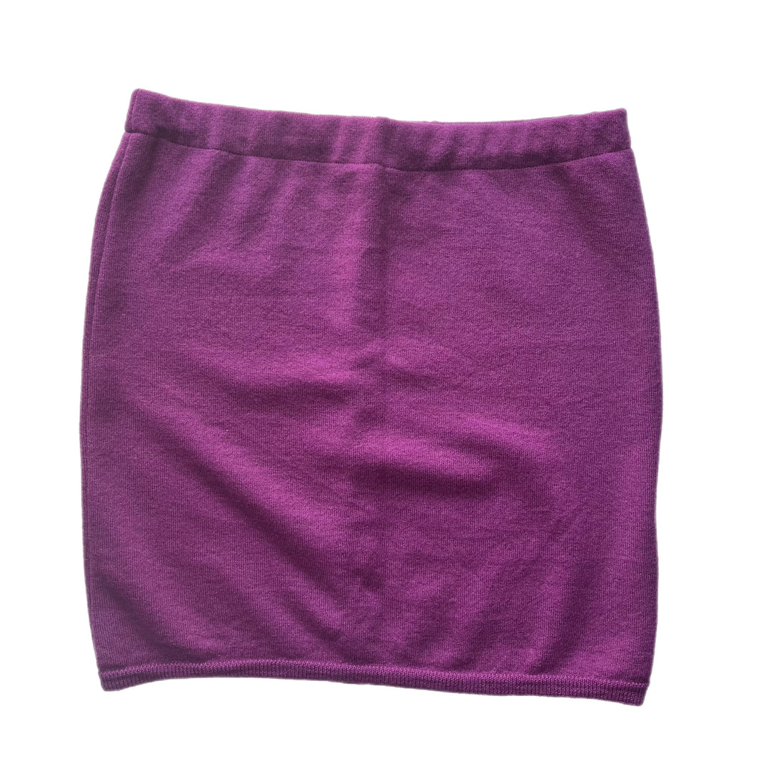 Purple Womens Bun Warmer Skirt