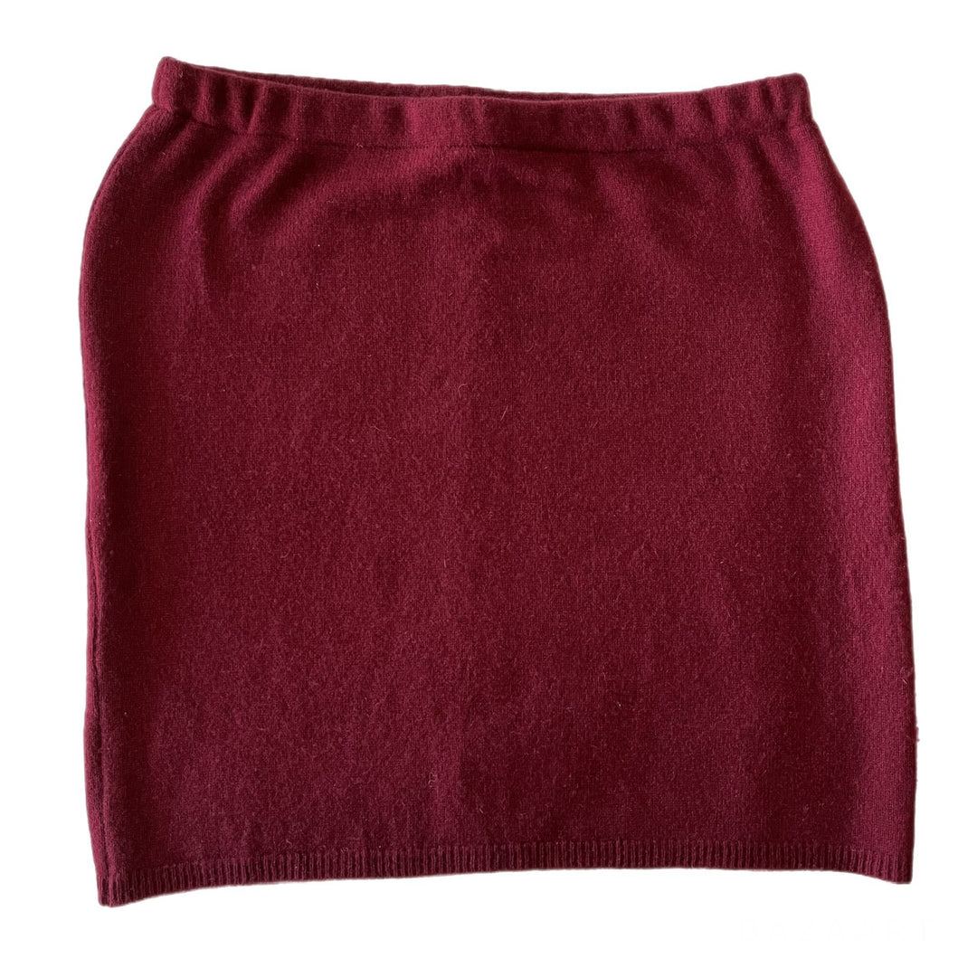 Womens Magenta Bun Warmer Skirt