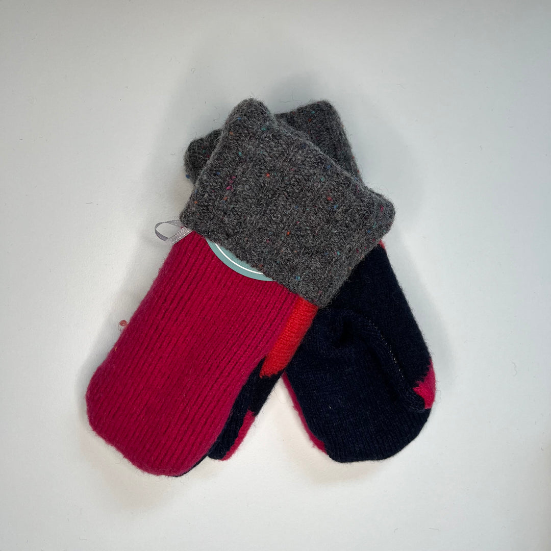 Pink & Blue Mittens