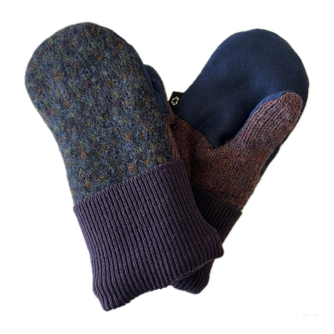 Blue Nordic Womens Small Driving Mittens