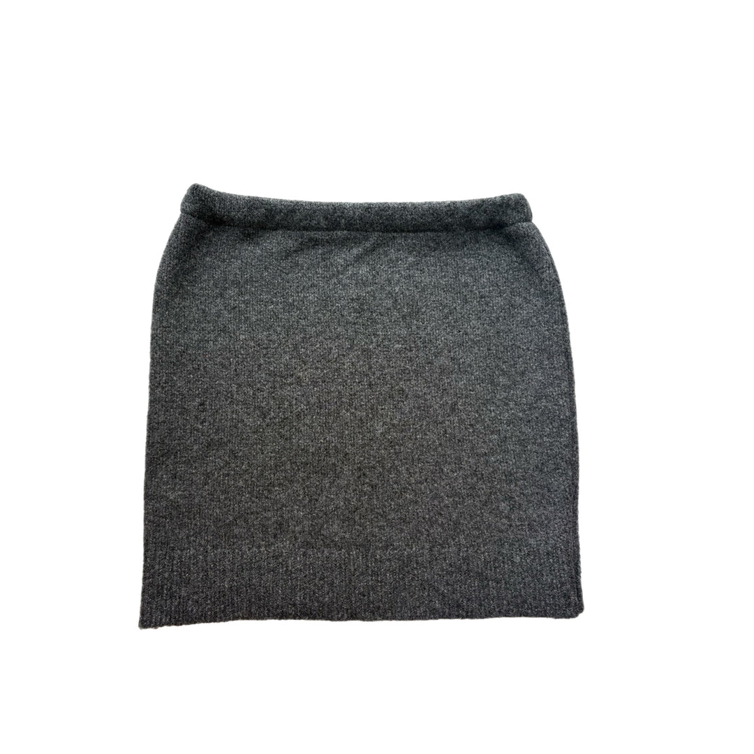 Small Bun Warmer Skirt - Charcoal - 262