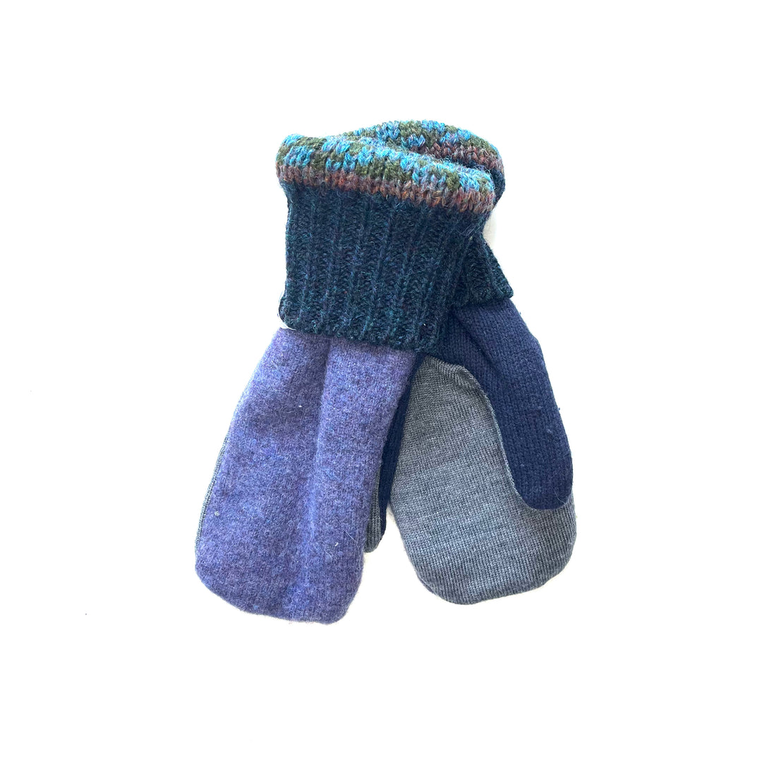 Blue and Green Mittens