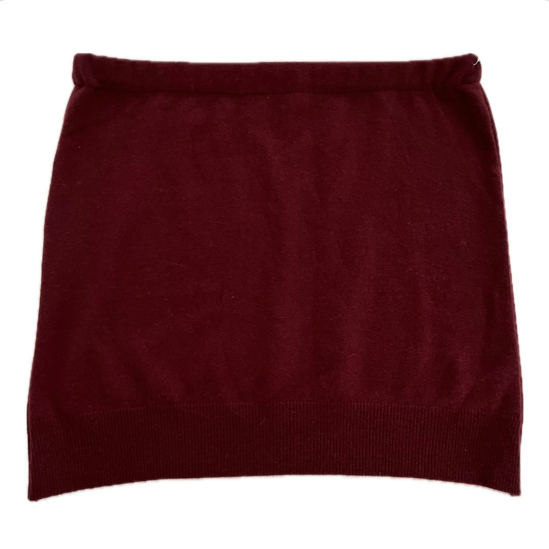 Medium Bun Warmer Skirt - Maroon - 231