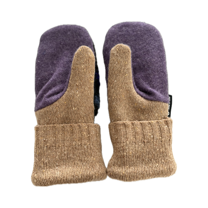 Women's Mittens - Multicolor Floral - 1689