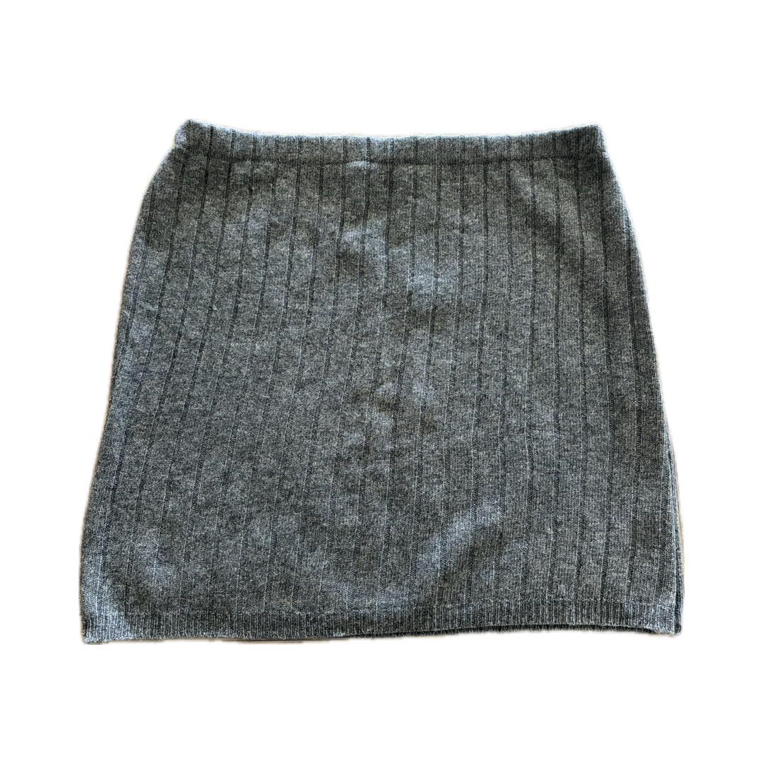 Large Bun Warmer Skirt - Grey - 286