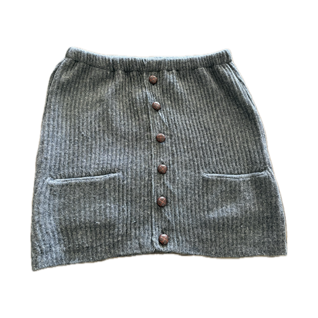 Large Bun Warmer Skirt - Charcoal Grey - 288