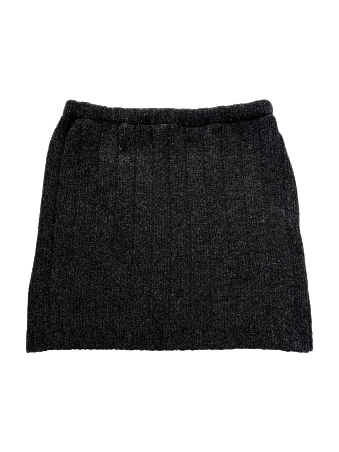 Large Bun Warmer Skirt - Charcoal - 259