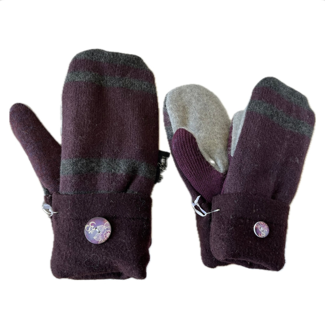 Mommy & Me Mittens - Deep Purple