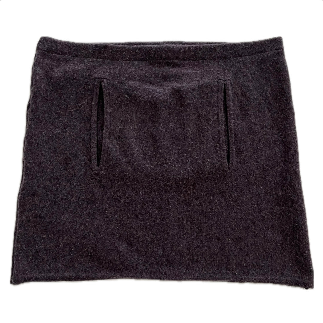 Large Bun Warmer Skirt - Faded Purple with Kangaroo Pocket - 207