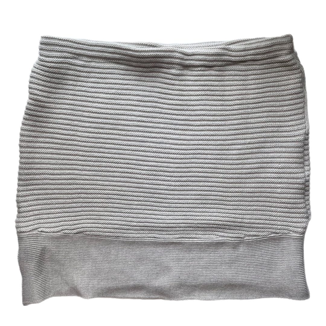 Womens Grey Bun Warmer Skirt