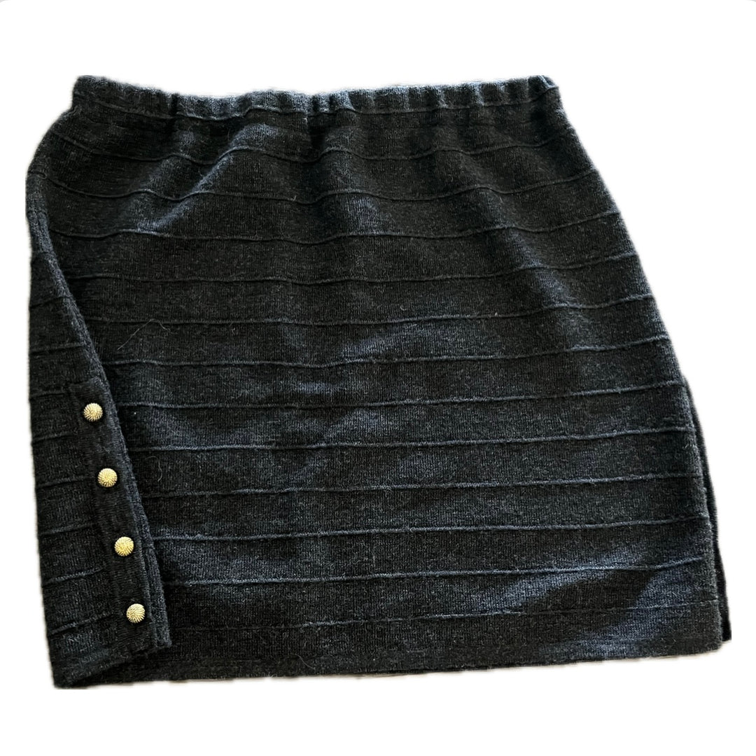 Charcoal Medium Bun Warmer Skirt