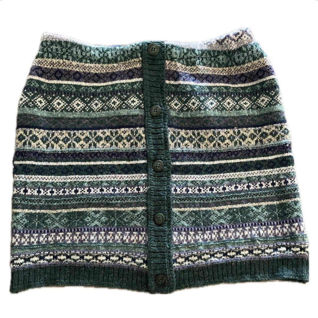 Medium Bun Warmer Skirt - Green Nordic