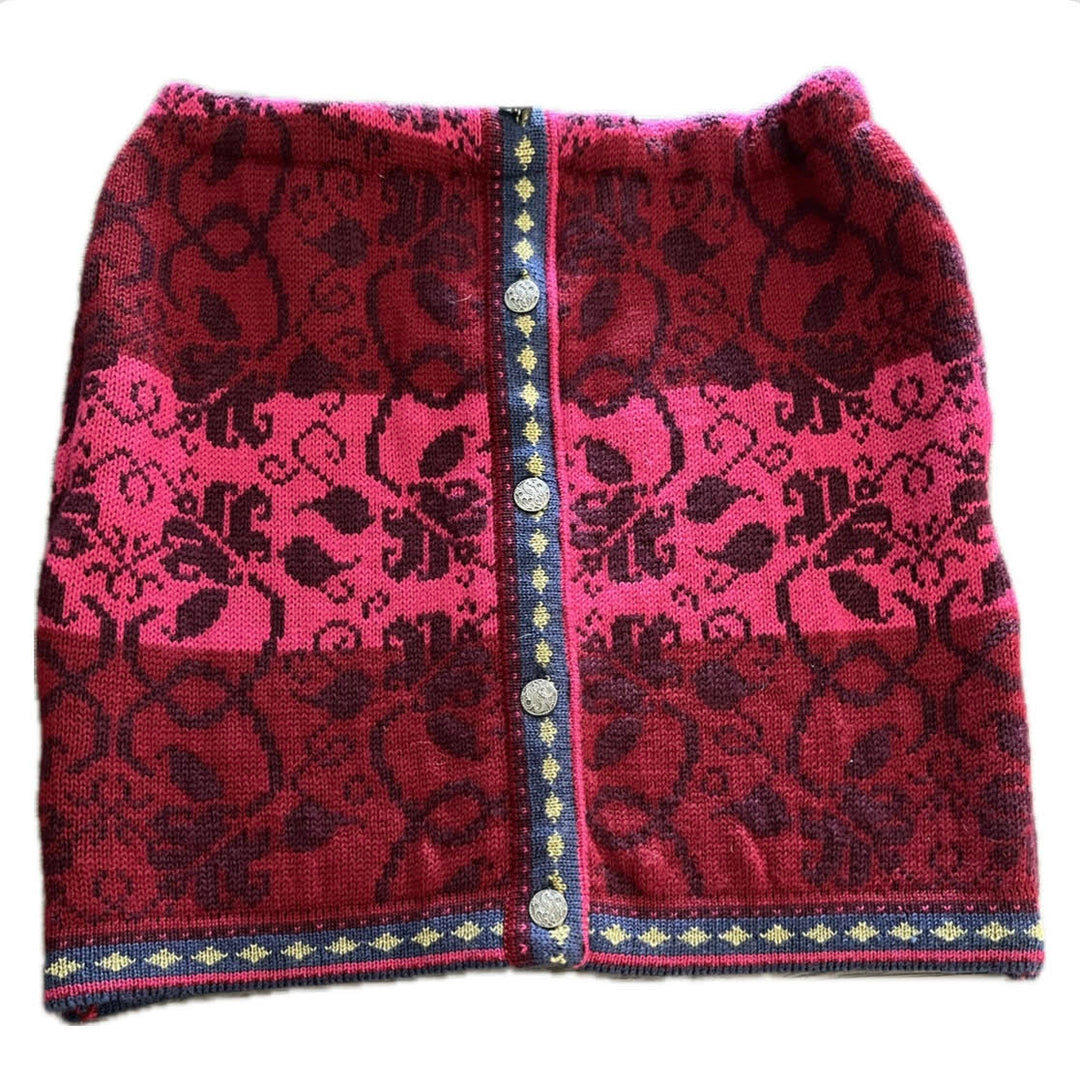 Medium Bun Warmer Skirt - Pink Floral