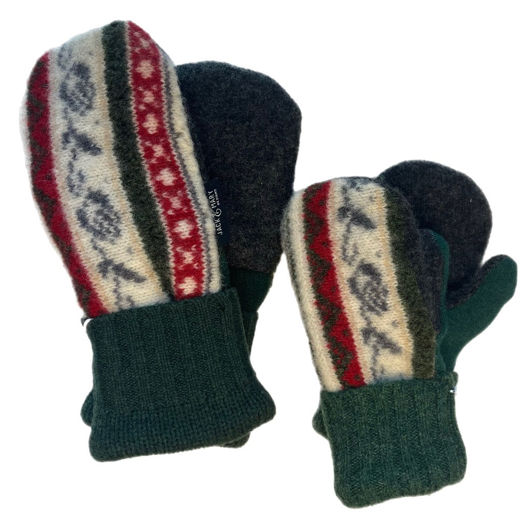 Red and Green Mommy & Me Mittens