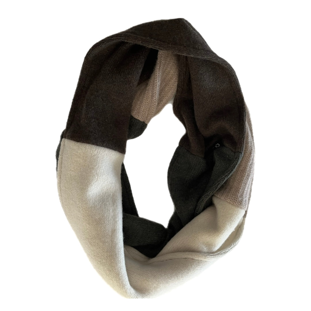 Cashmere Circle Scarf Naturals 239