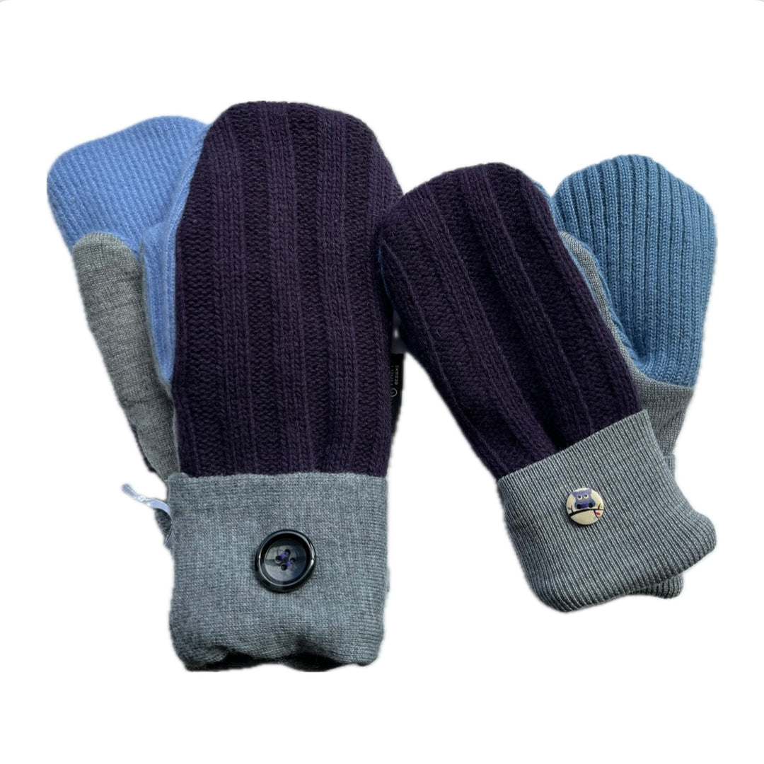 Mommy & Me Mittens - Purple & Blue