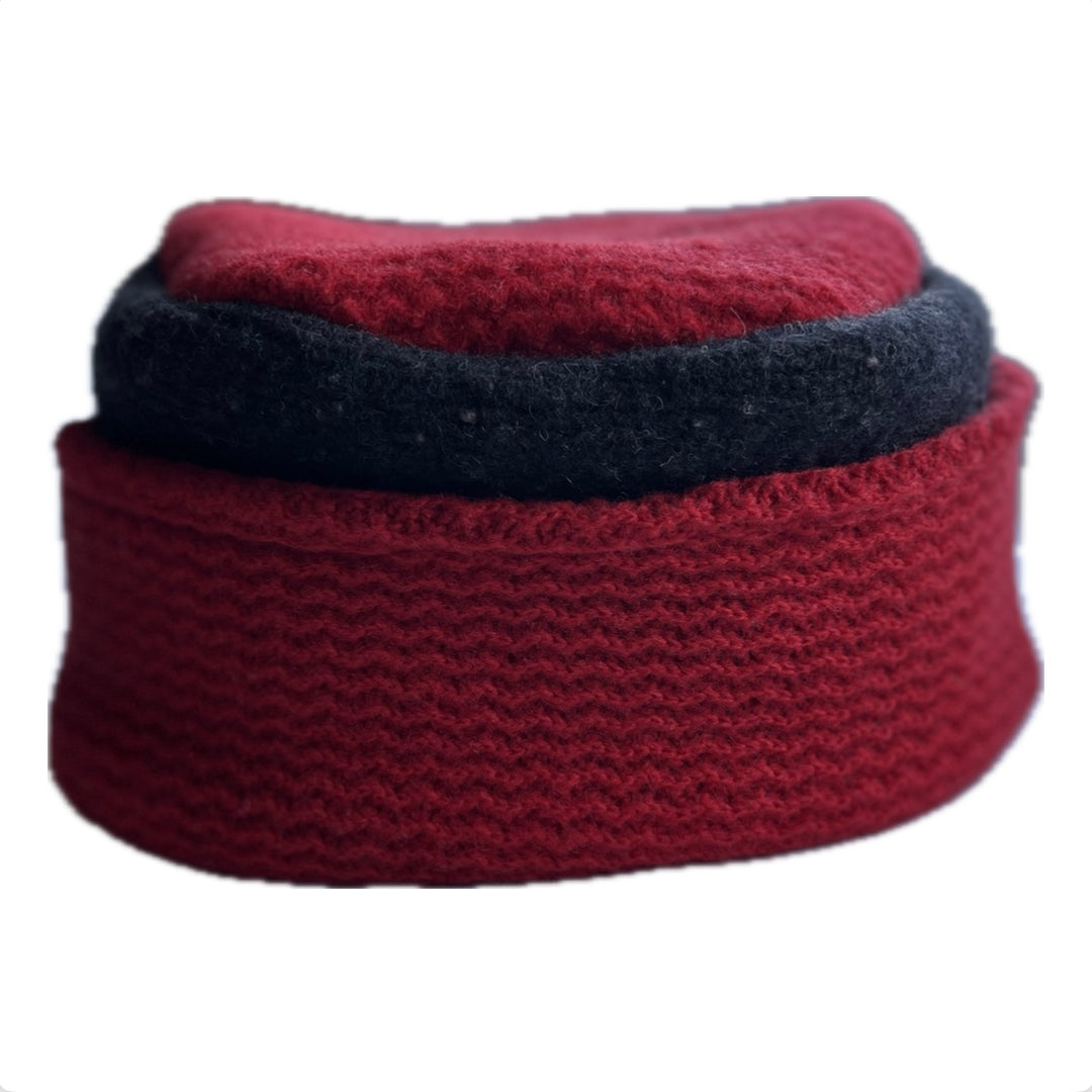 Women's Hat - Red & Charcoal - 85 | One Size 