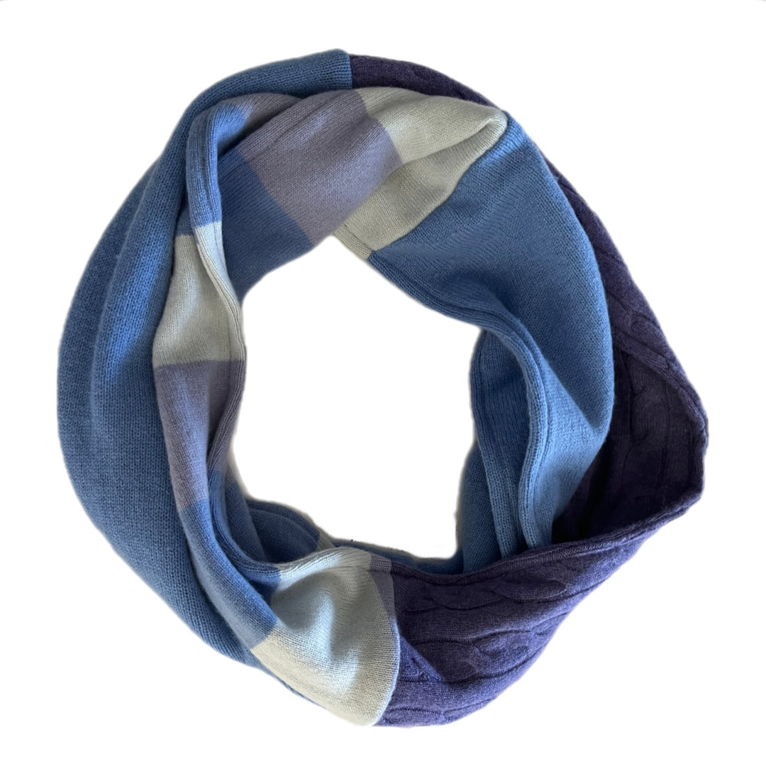 Cashmere Circle Scarf Shades of Purple 249