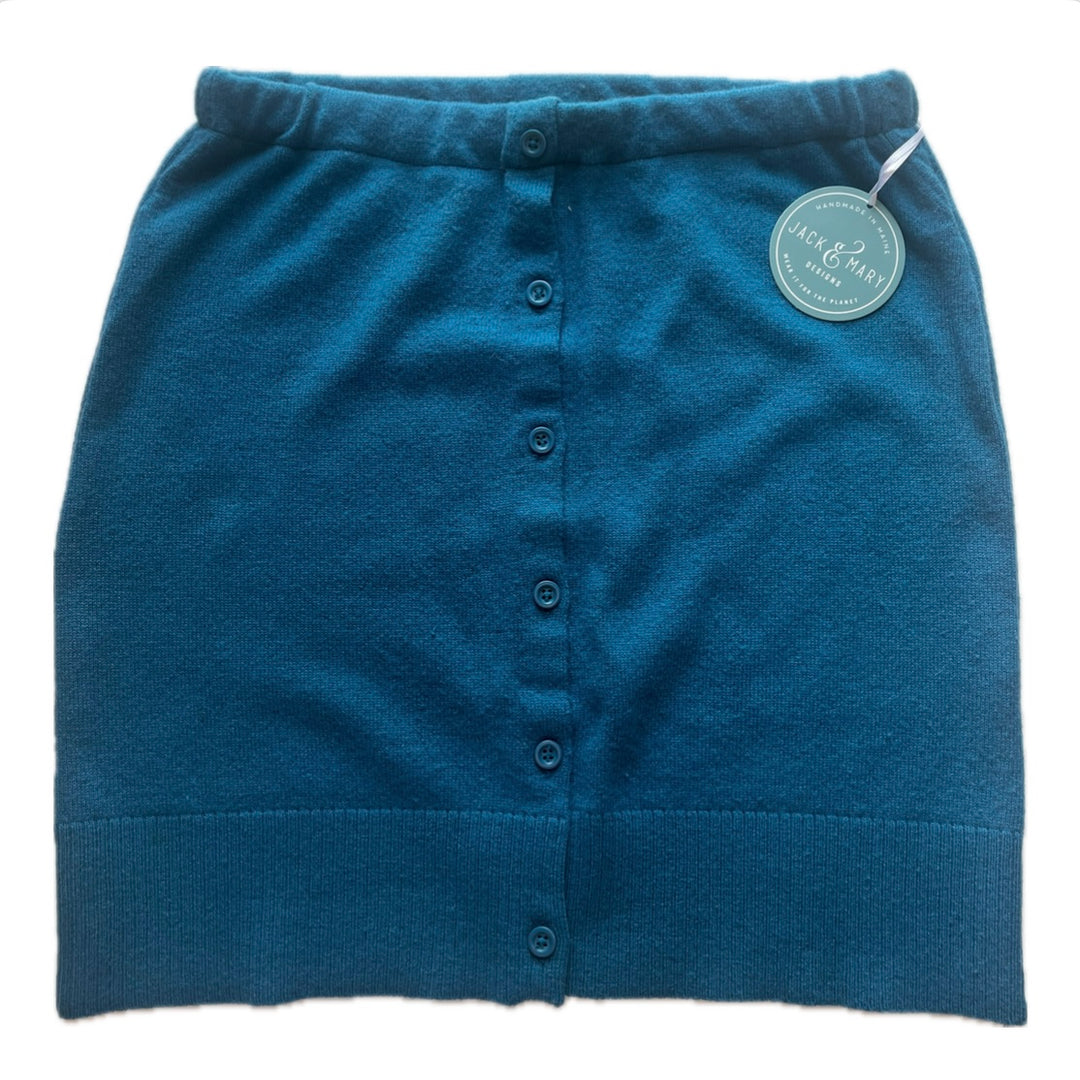 Small Blue Bun Warmer Skirt