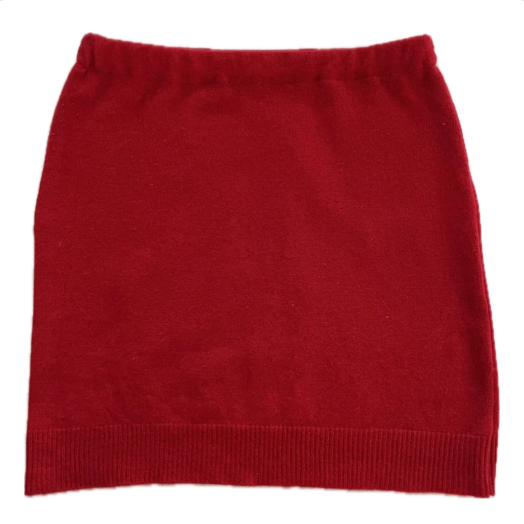 Small Bun Warmer Skirt - Cherry Red - 211