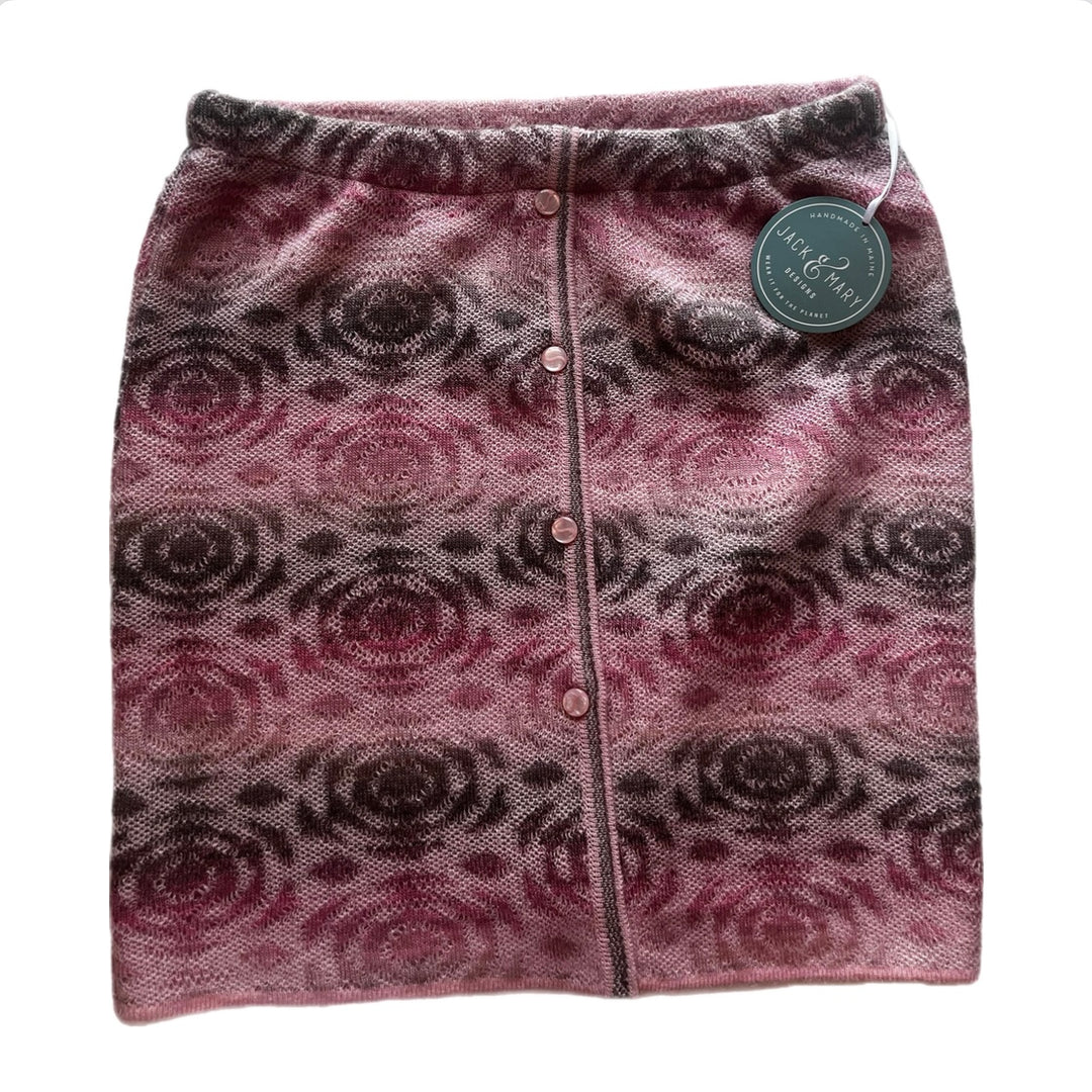 Small Pink Nordic Bun Warmer Skirt